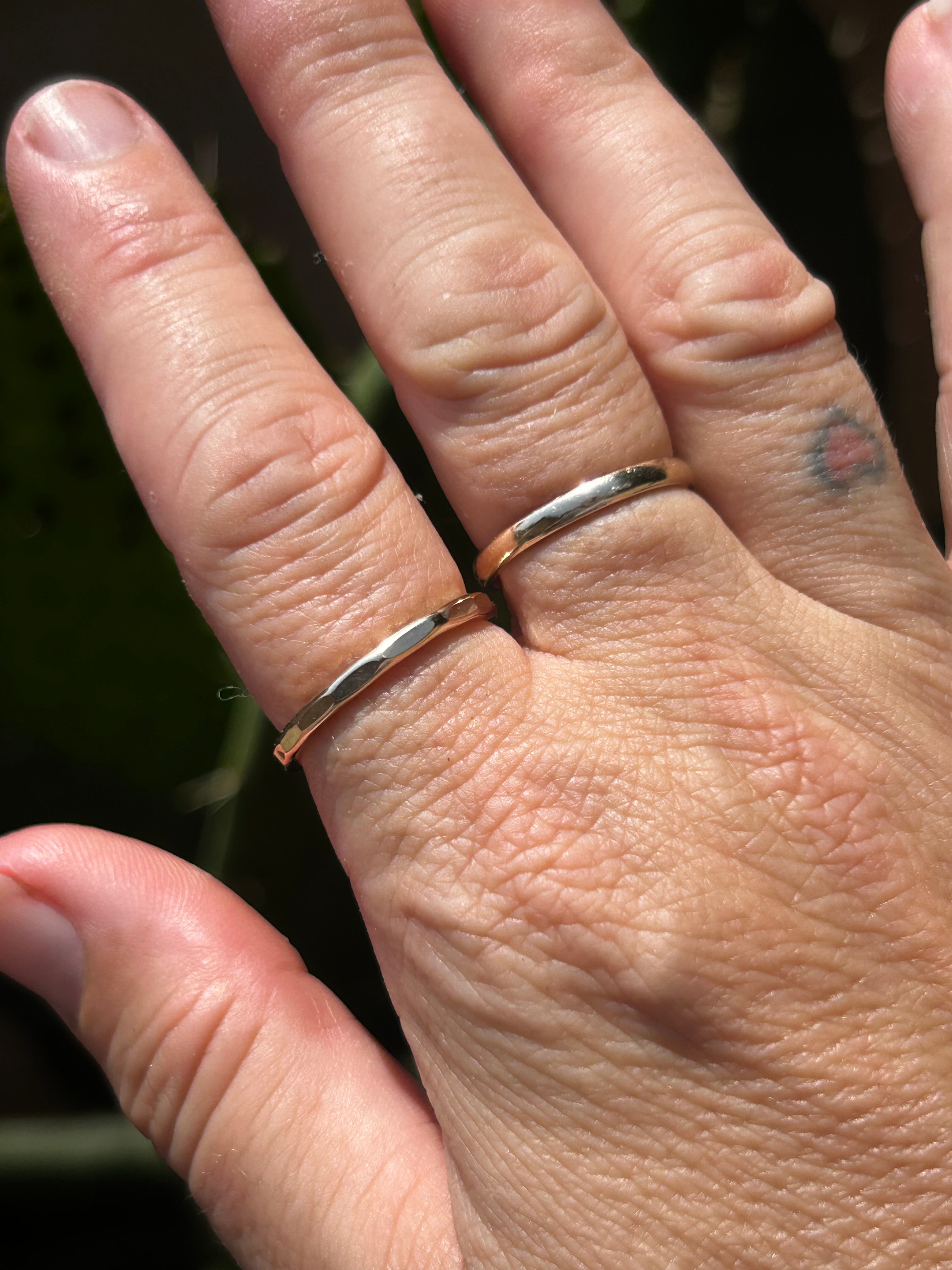 Anchor Stacking Ring - Jennifer Cervelli Jewelry