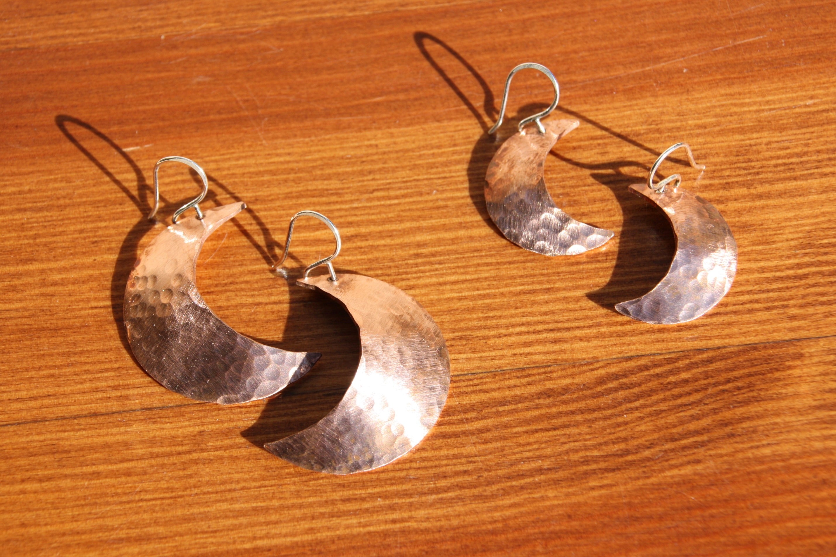 Crescent Moon Earrings - Jennifer Cervelli Jewelry
