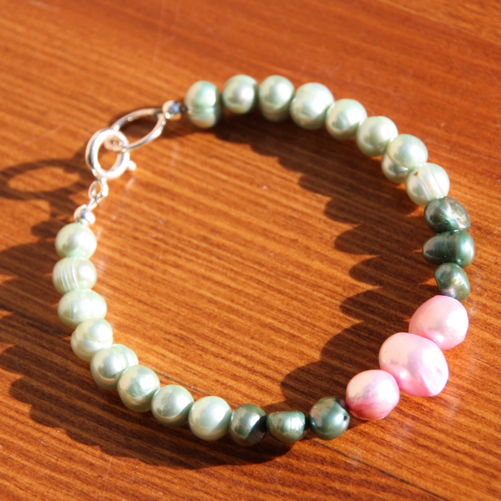 Mermaid Pearl Bracelet #111 - Jennifer Cervelli Jewelry