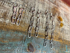 Paperclip Chain Earrings - Jennifer Cervelli Jewelry