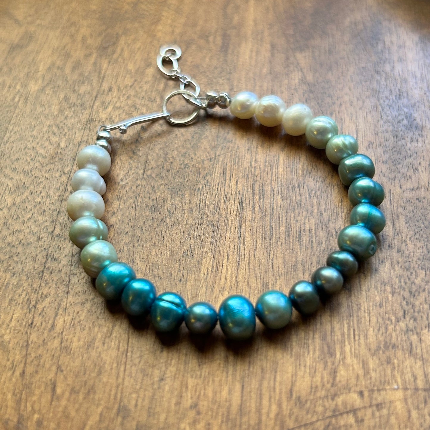 Mermaid Pearl Bracelet #109 - Jennifer Cervelli Jewelry