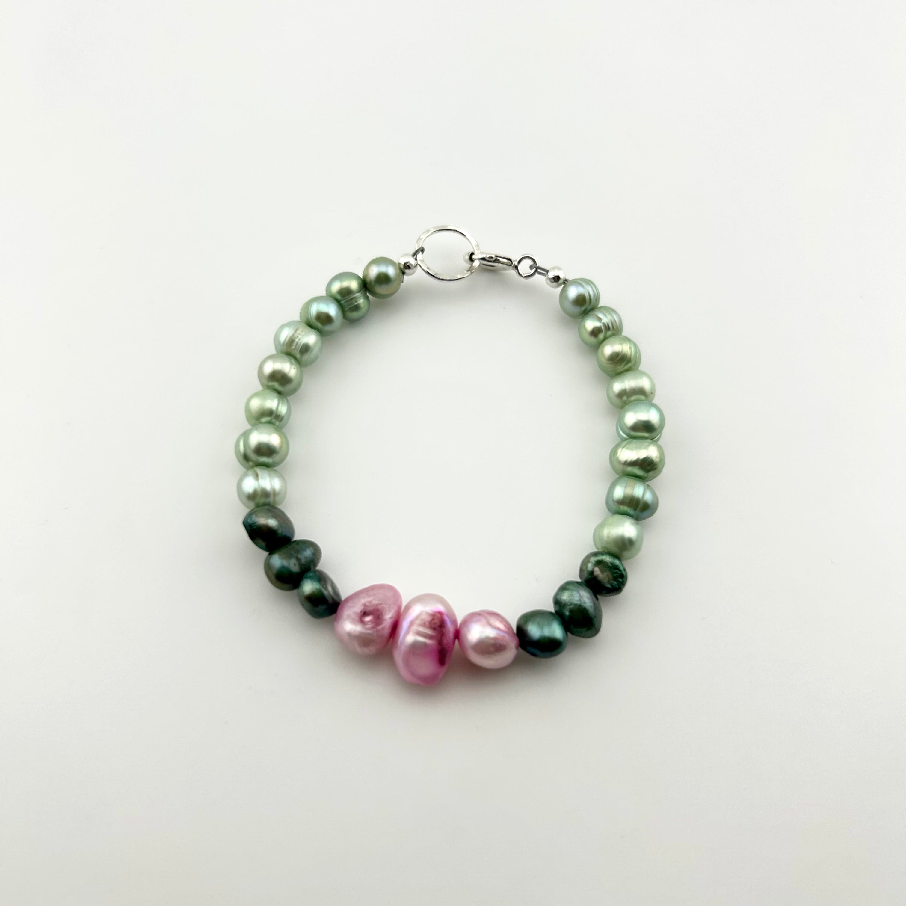 Mermaid Pearl Bracelet #111 - Jennifer Cervelli Jewelry