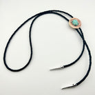 One of a Kind Turquoise Bolo Tie #104 - Jennifer Cervelli Jewelry