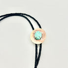 One of a Kind Turquoise Bolo Tie #104 - Jennifer Cervelli Jewelry