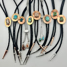 One of a Kind Fire Opal Bolo Tie #100 - Jennifer Cervelli Jewelry
