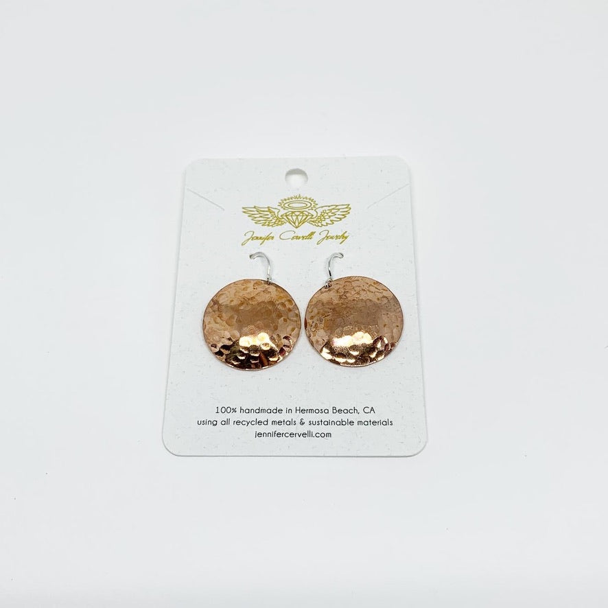 Full Moon Drop Earrings - Jennifer Cervelli Jewelry