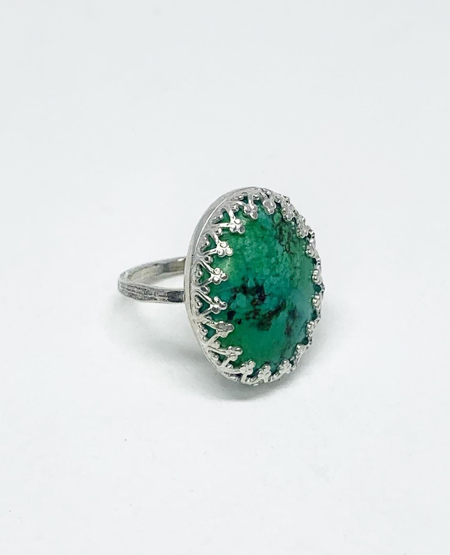 Turquoise Ring #109 - Jennifer Cervelli Jewelry