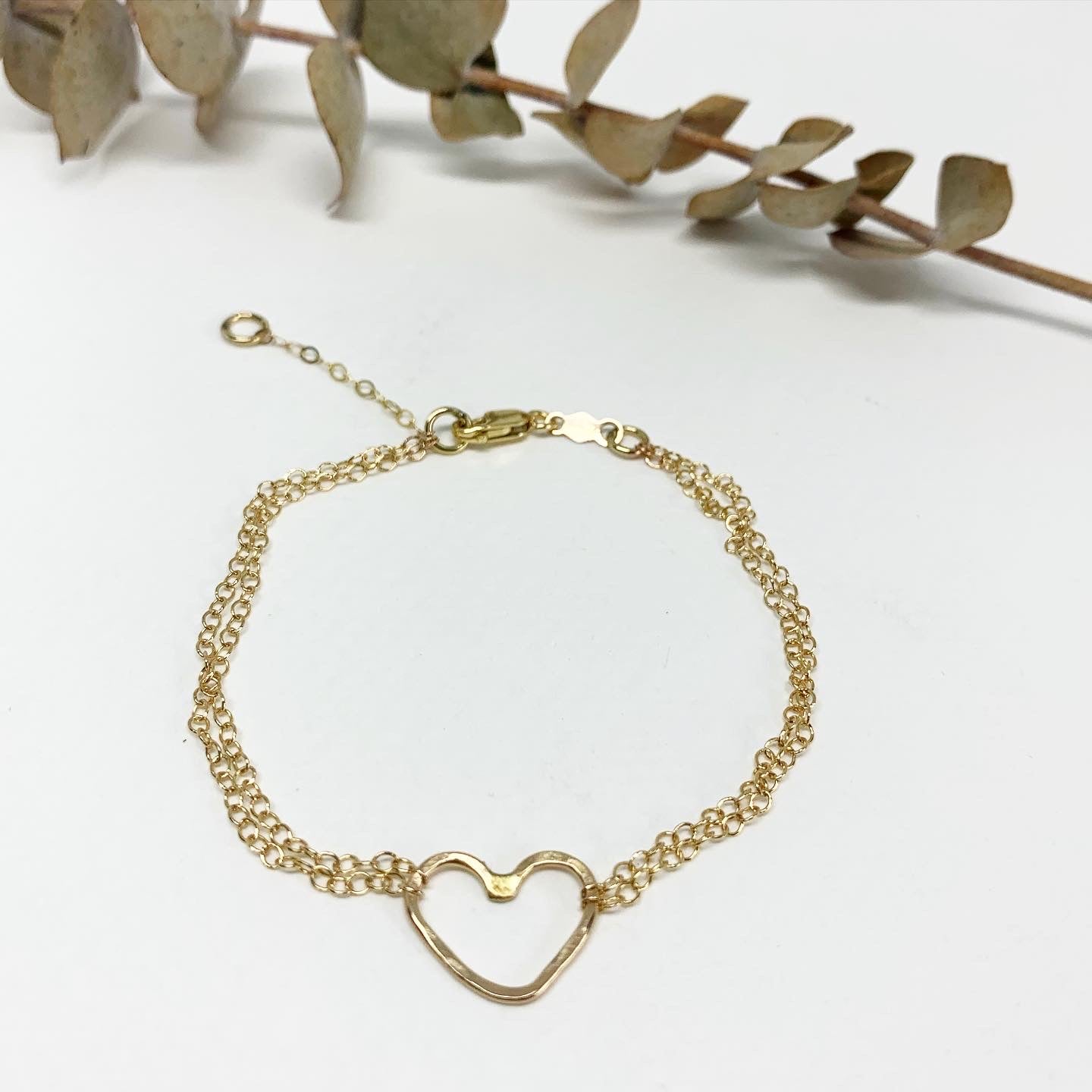 Heart Charm Bracelet - Jennifer Cervelli Jewelry