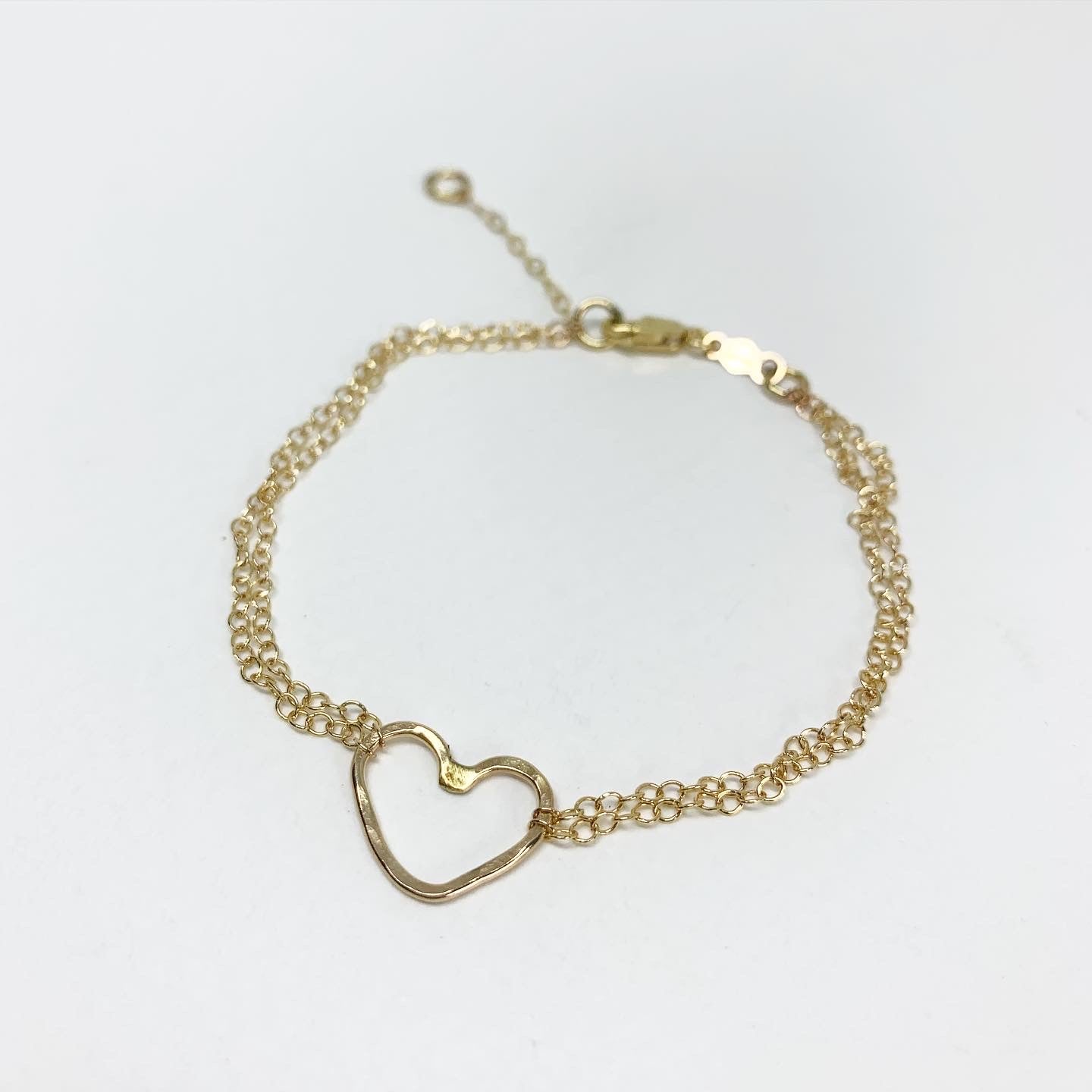 Heart Charm Bracelet - Jennifer Cervelli Jewelry