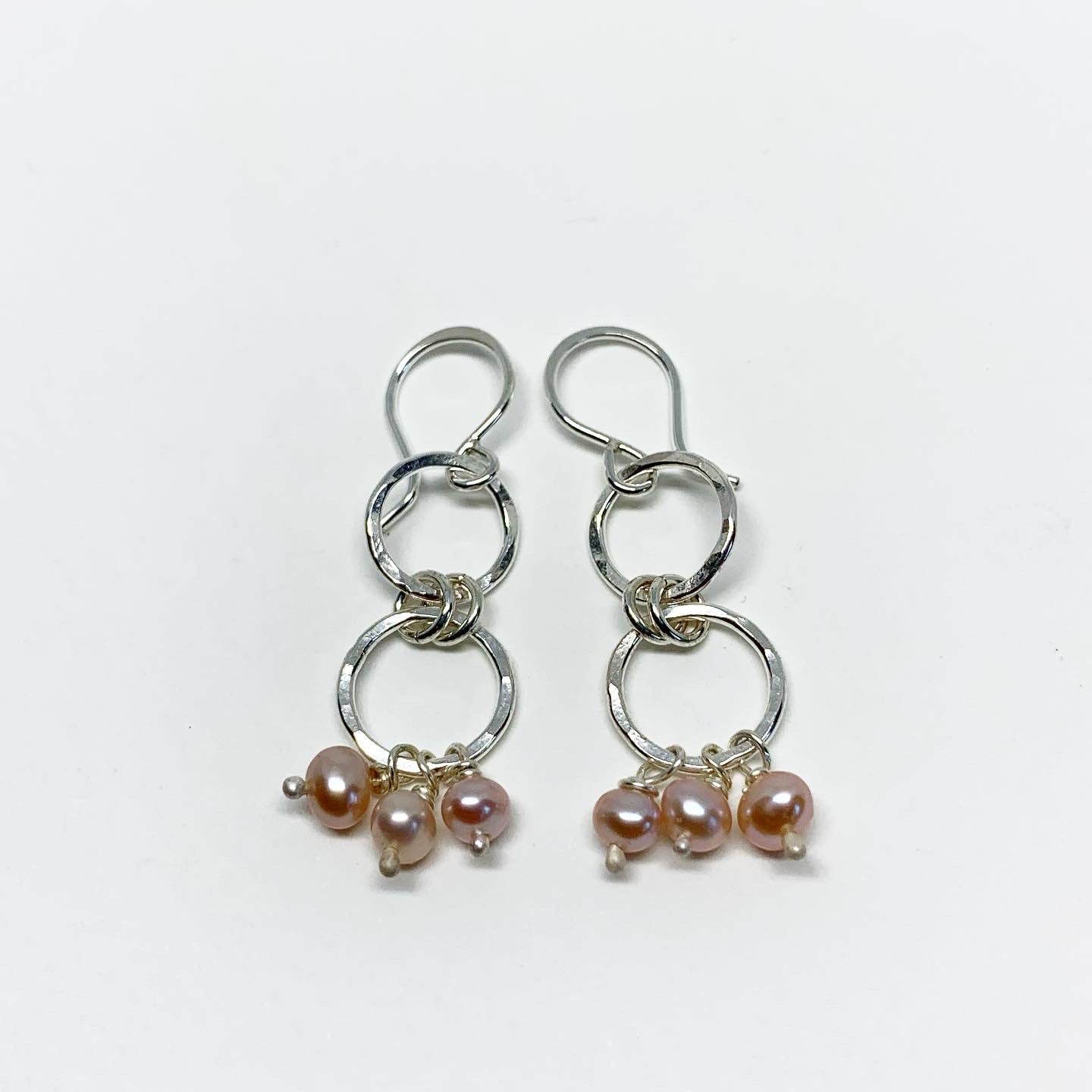 Pearls Chandelier Drop Earrings - Jennifer Cervelli Jewelry