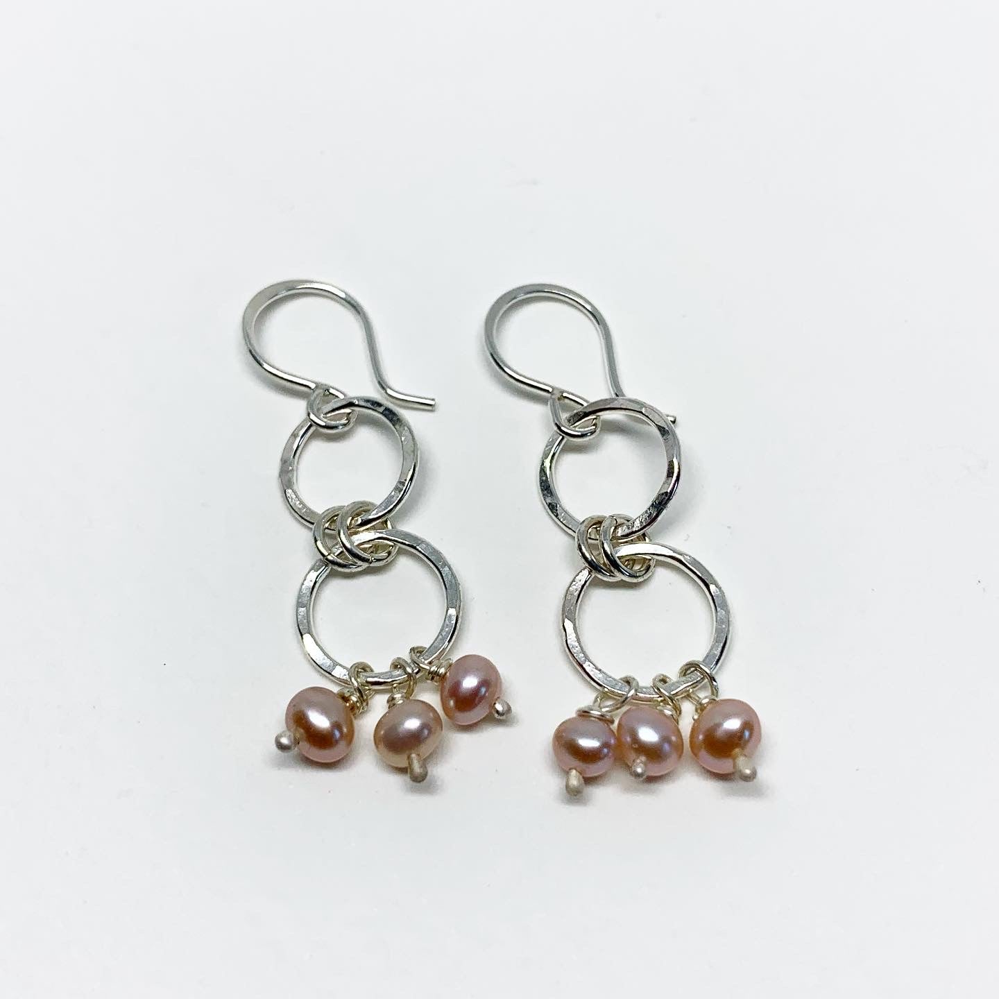 Pearls Chandelier Drop Earrings - Jennifer Cervelli Jewelry