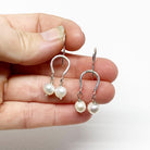 Lucky Horseshoe Pearl Drop Earrings - Jennifer Cervelli Jewelry