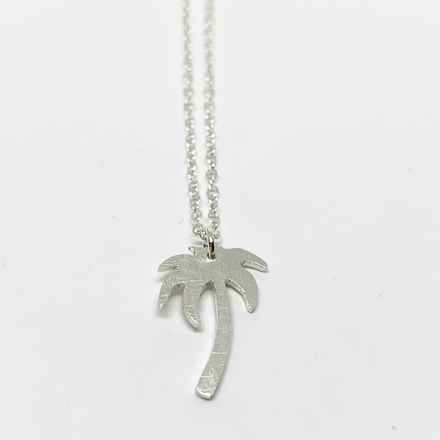 Palm Tree Charm Necklace - Jennifer Cervelli Jewelry
