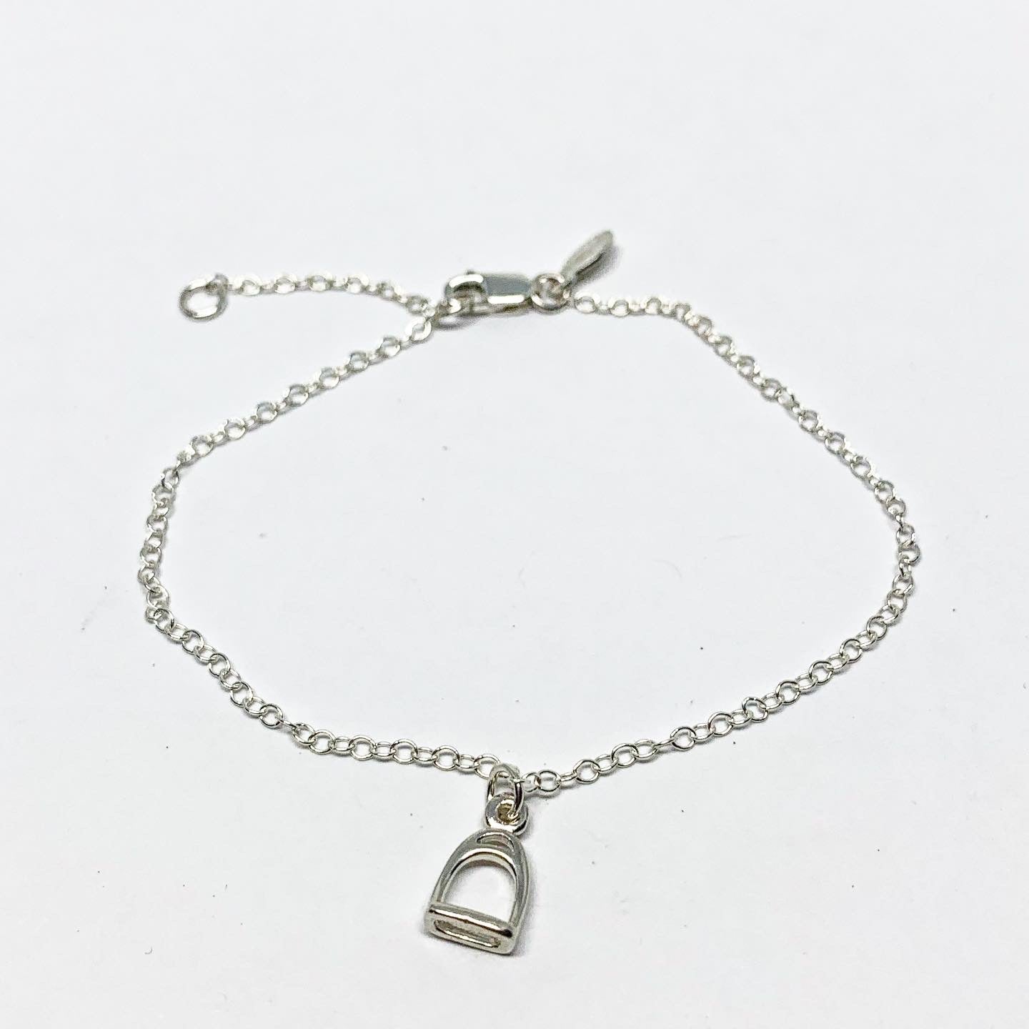 Stirrup Charm Bracelet - Jennifer Cervelli Jewelry