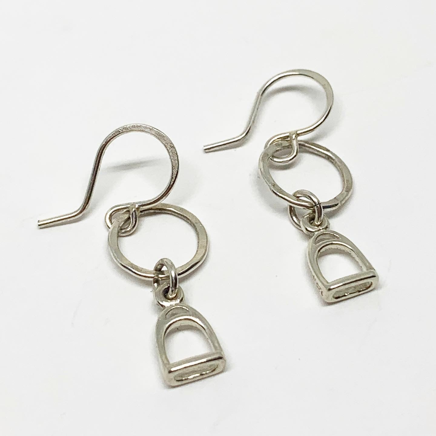 Stirrup Drop Earrings - Jennifer Cervelli Jewelry