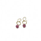 Ruby Gemstone Drop Earrings - Jennifer Cervelli Jewelry