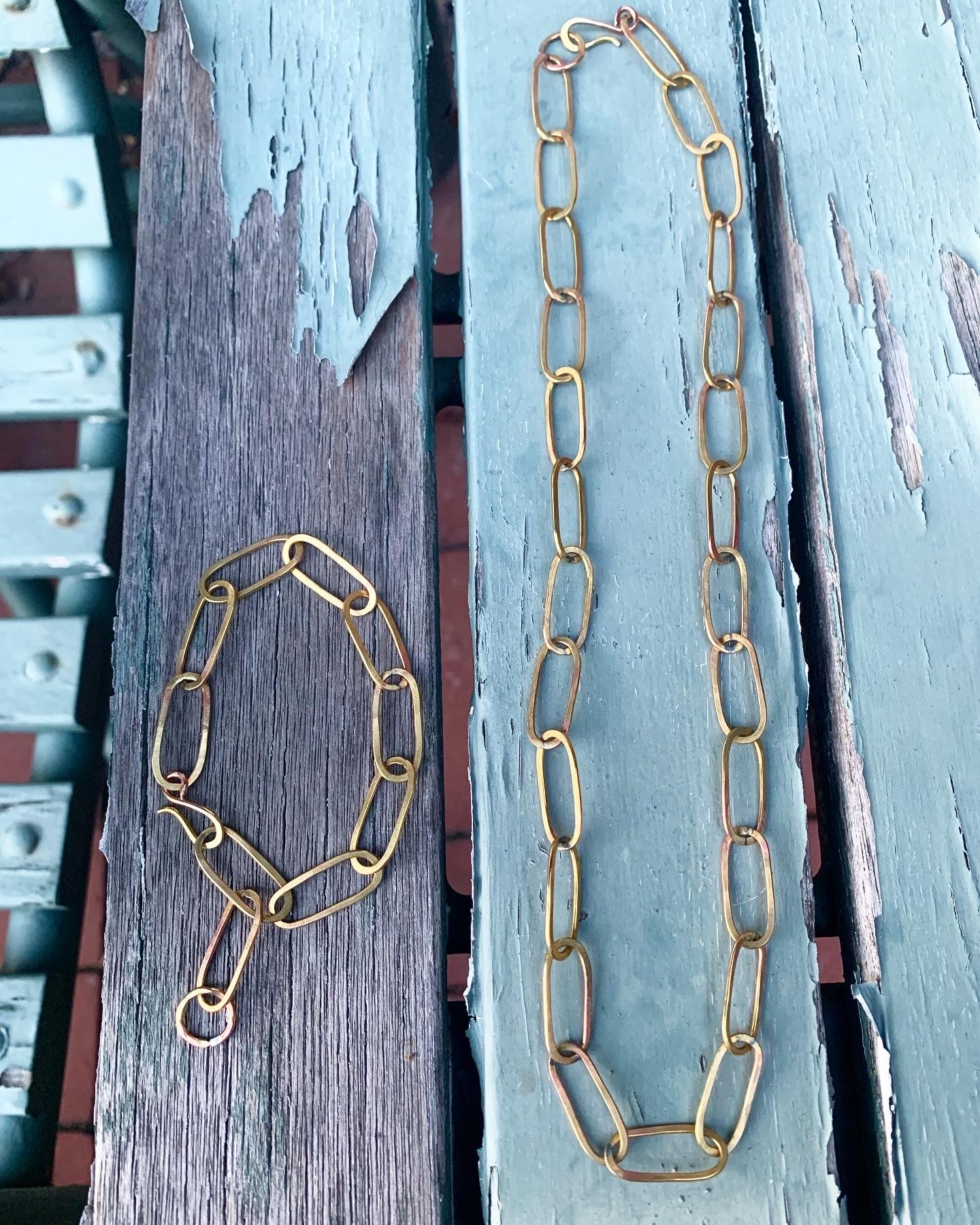 Paperclip Chain Necklace - Jennifer Cervelli Jewelry