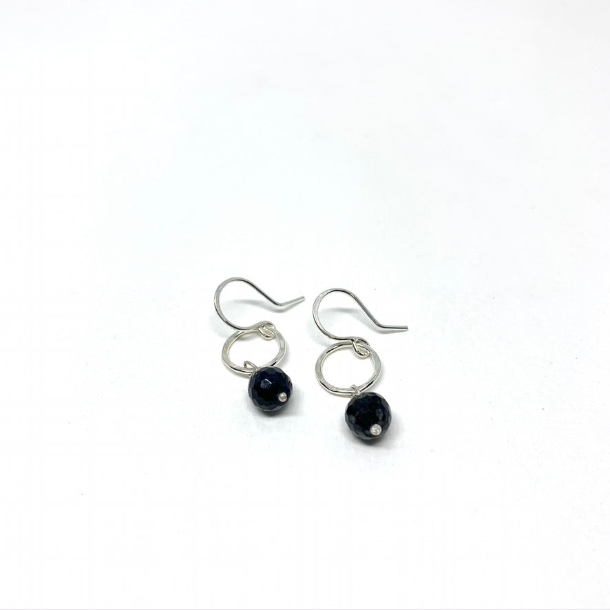 Sapphire Gemstone Drop Earrings - Jennifer Cervelli Jewelry