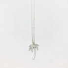 Palm Tree Charm Necklace - Jennifer Cervelli Jewelry
