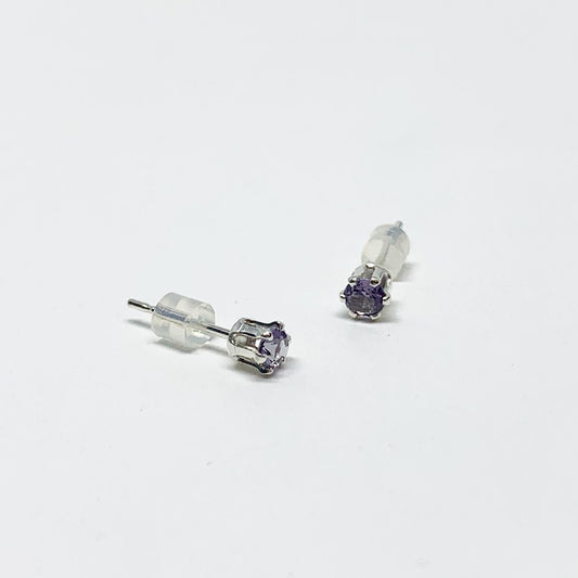 Amethyst Birthstone Earrings - February Birthstone - Jennifer Cervelli Jewelry