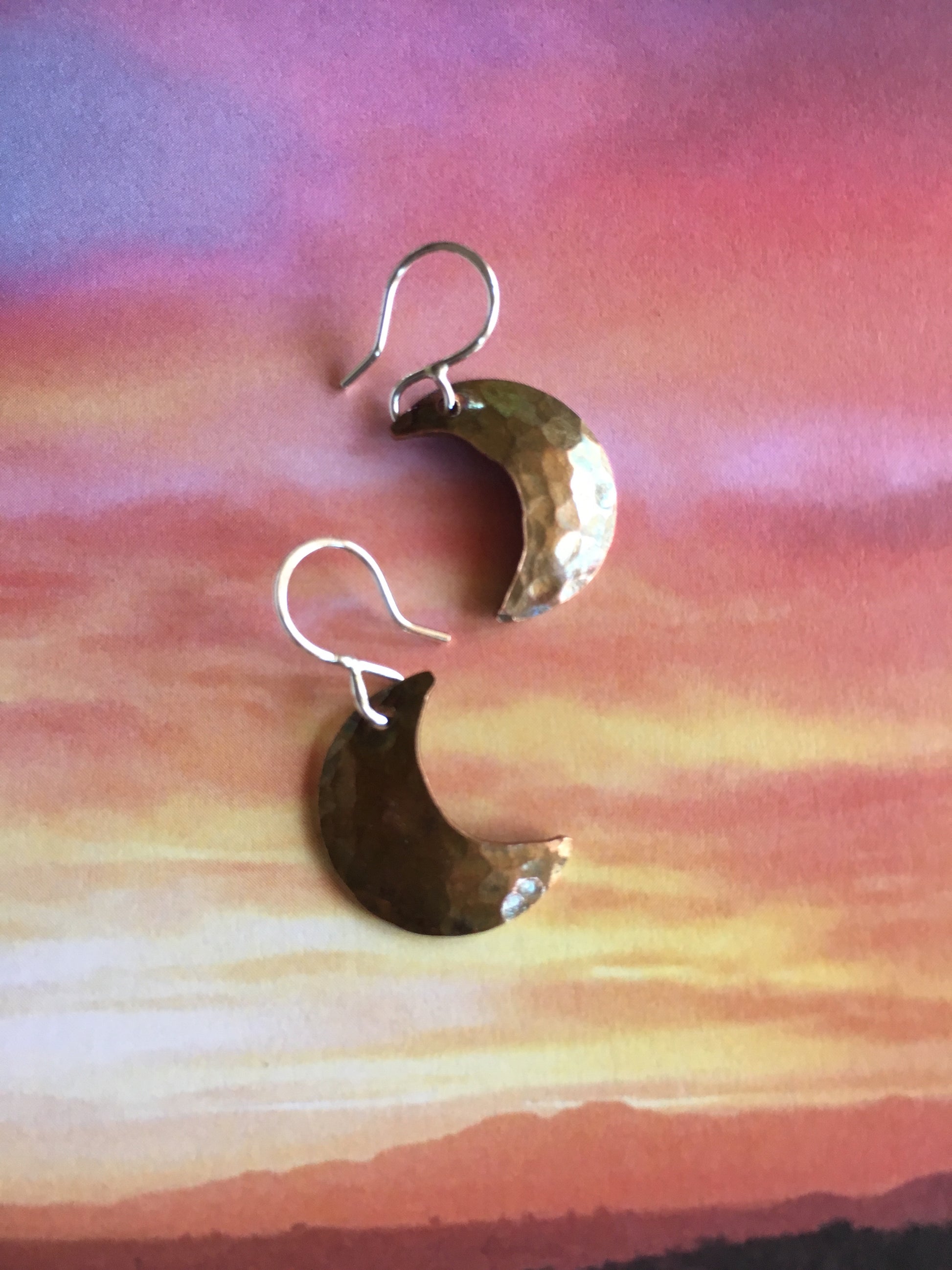 Crescent Moon Earrings - Jennifer Cervelli Jewelry