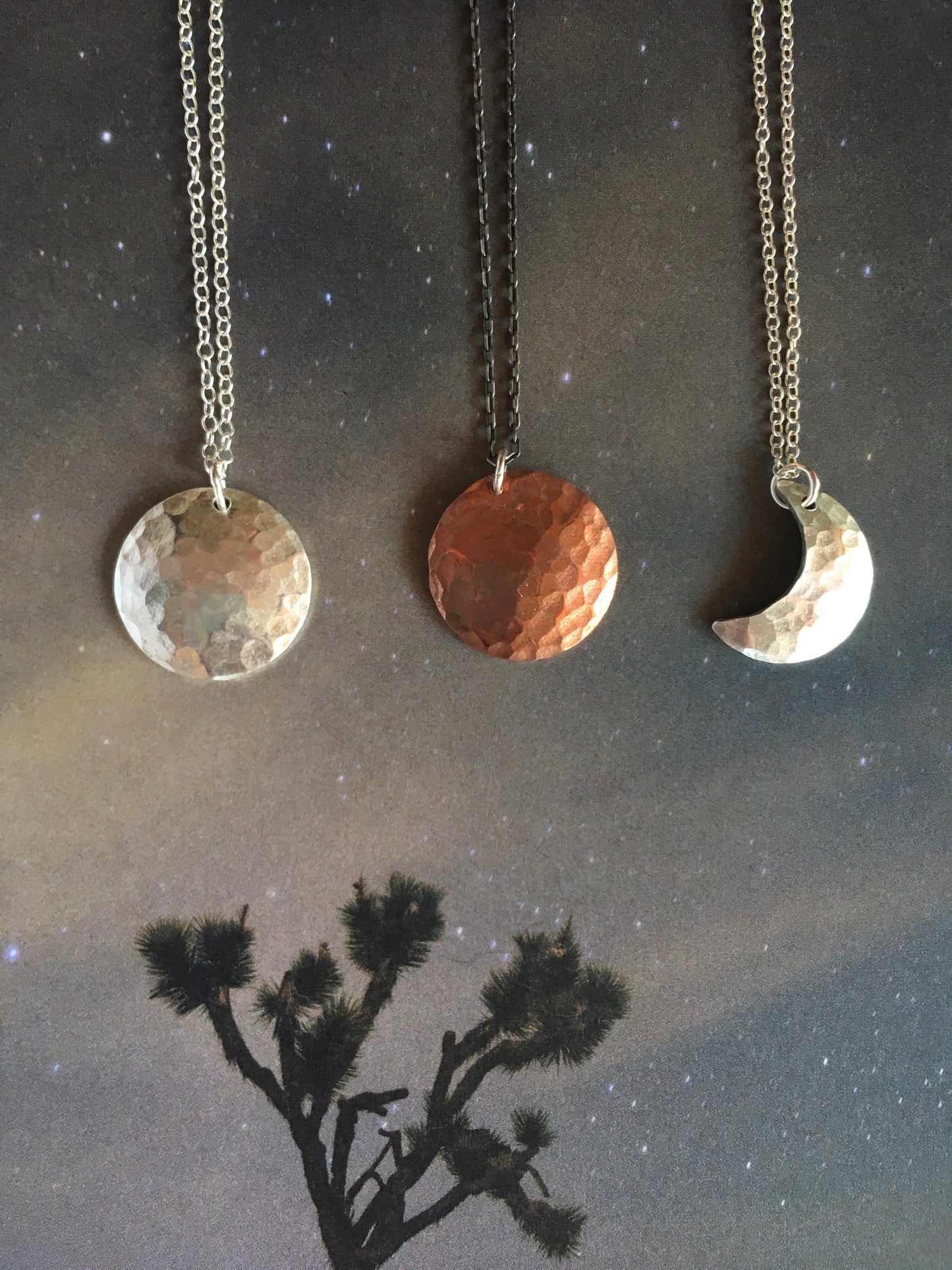 Crescent Moon Necklace - Jennifer Cervelli Jewelry