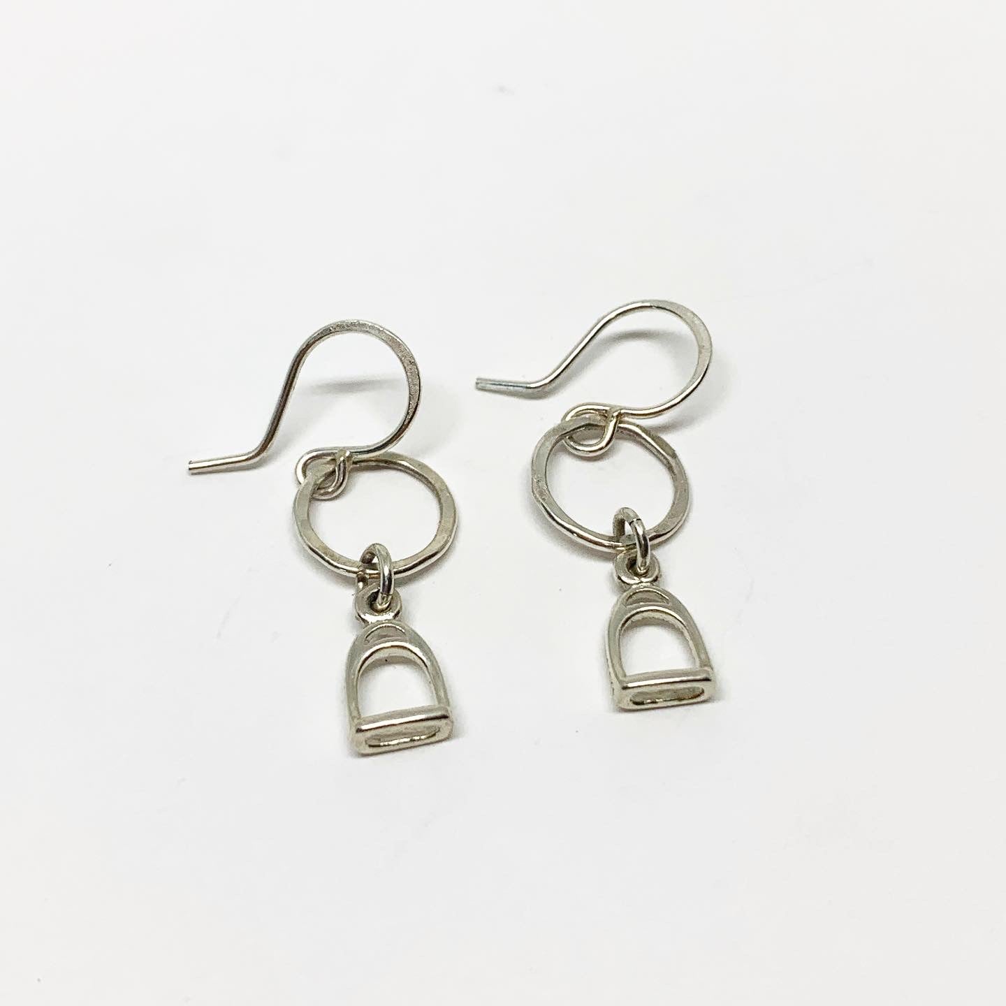 Stirrup Drop Earrings - Jennifer Cervelli Jewelry