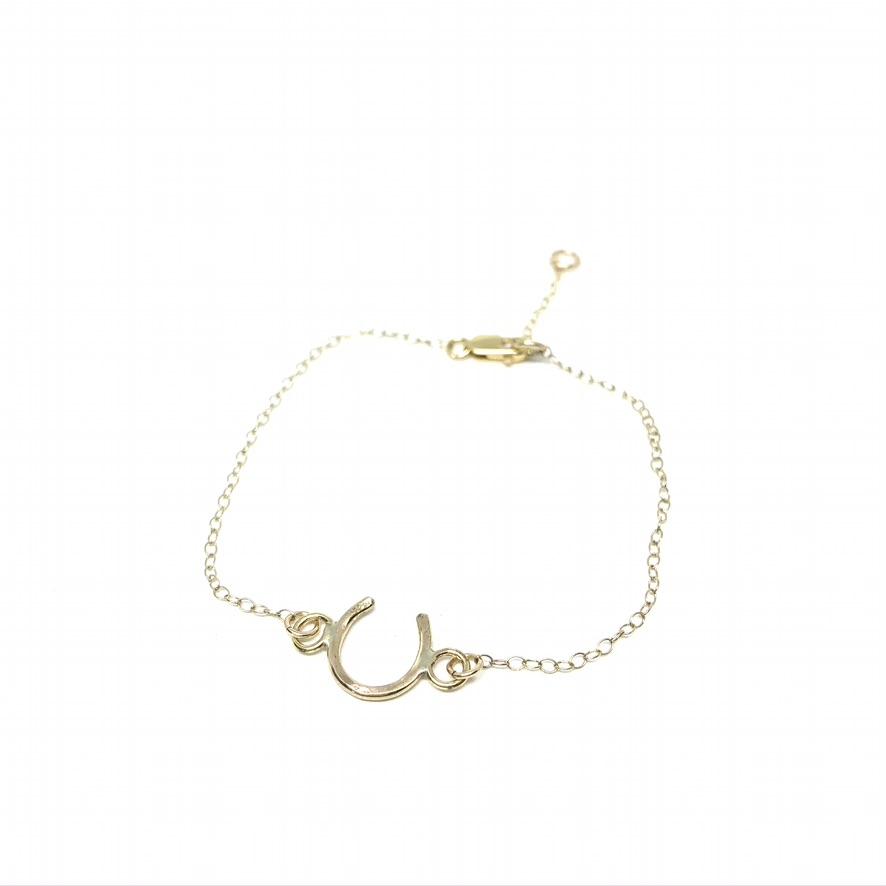 Lucky Horseshoe Charm Bracelet - Jennifer Cervelli Jewelry