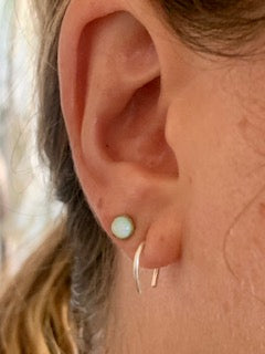 Horseshoe Ear Huggies - Jennifer Cervelli Jewelry