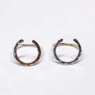 Large Two Toned Lucky Horseshoe Ring - Jennifer Cervelli Jewelry - Equestrian Ring