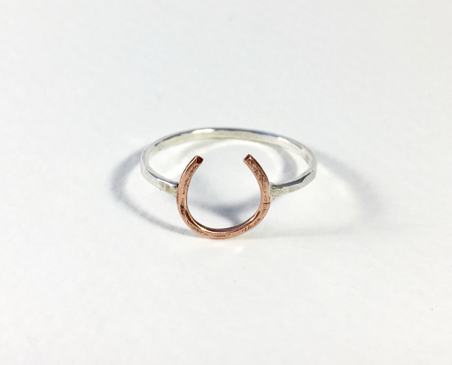 Lucky Horseshoe Ring - Small - Equestrian Ring