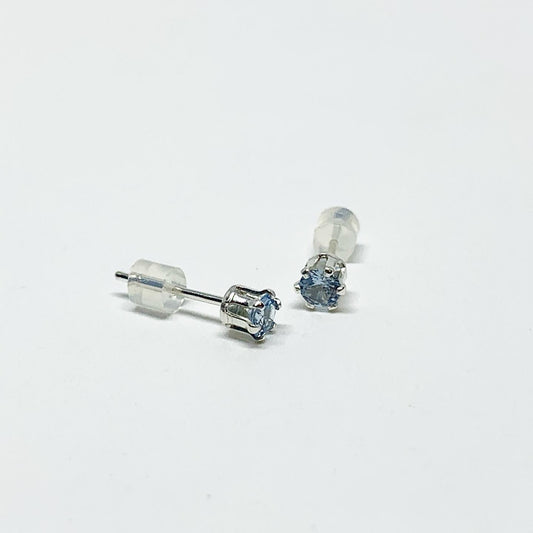 Aquamarine Birthstone Earrings - March Birthstone - Jennifer Cervelli Jewelry