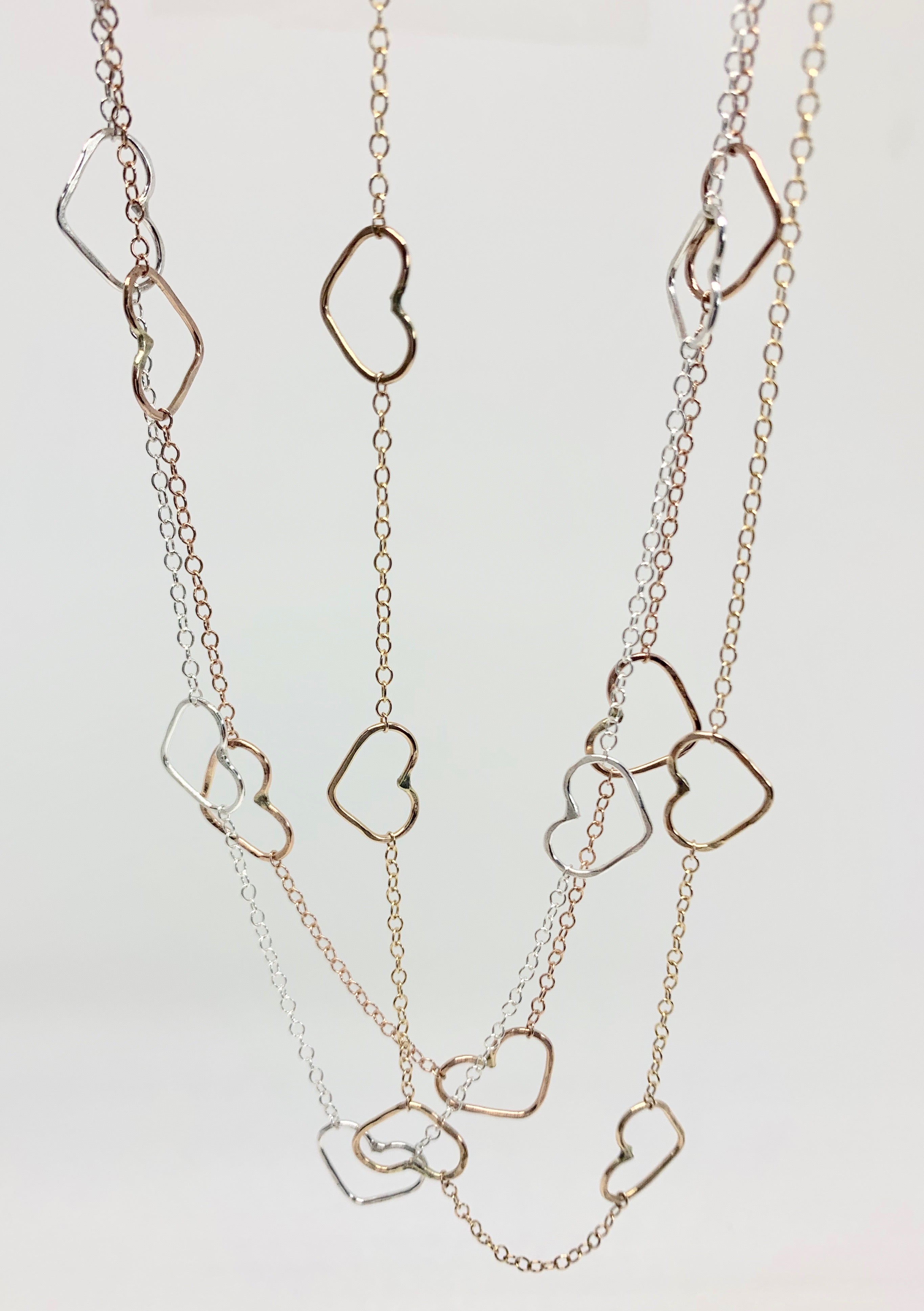 Heart Choker Necklace - Jennifer Cervelli Jewelry