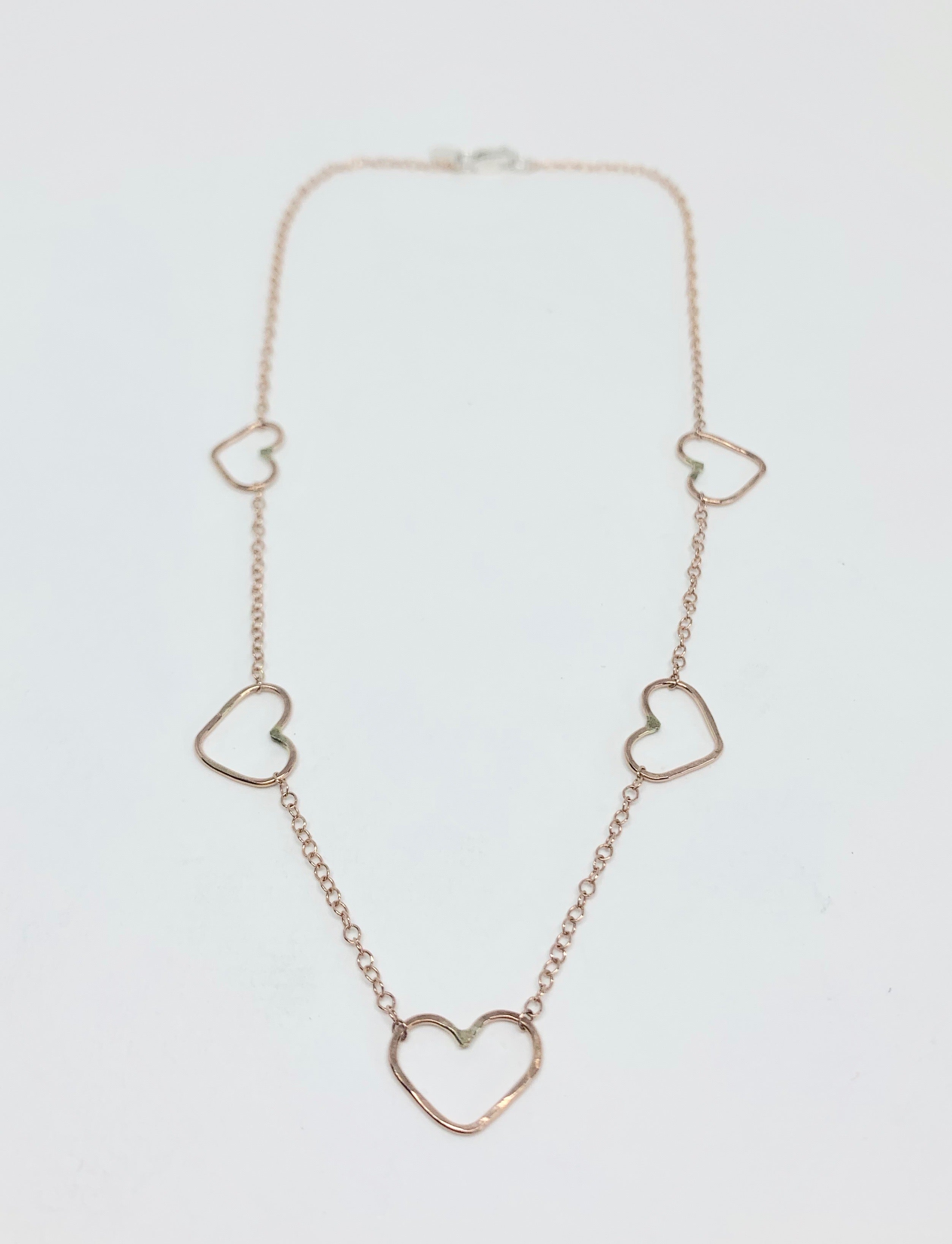 Heart Choker Necklace - Jennifer Cervelli Jewelry