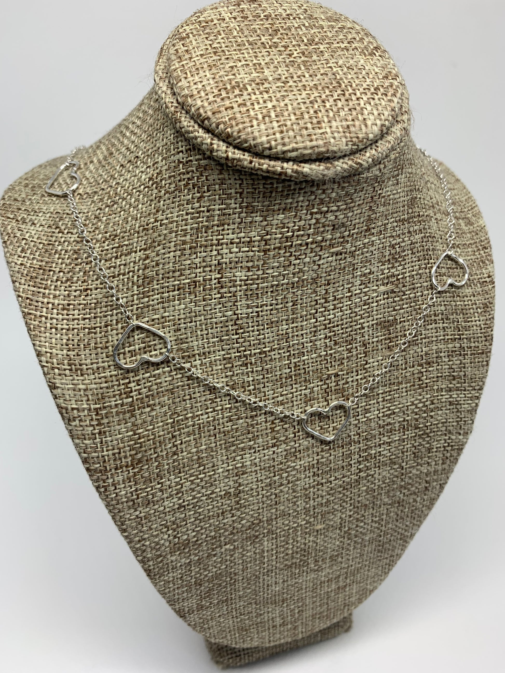 Heart Choker Necklace - Jennifer Cervelli Jewelry