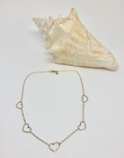 Heart Choker Necklace - Jennifer Cervelli Jewelry