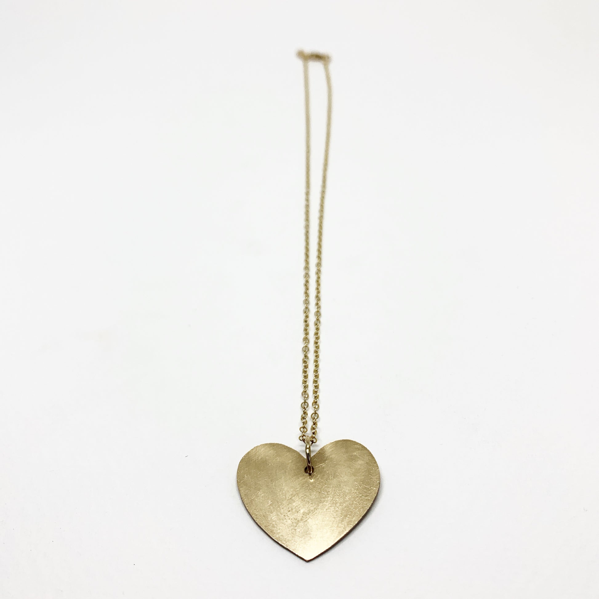 Love is Love Heart Silhouette Necklace