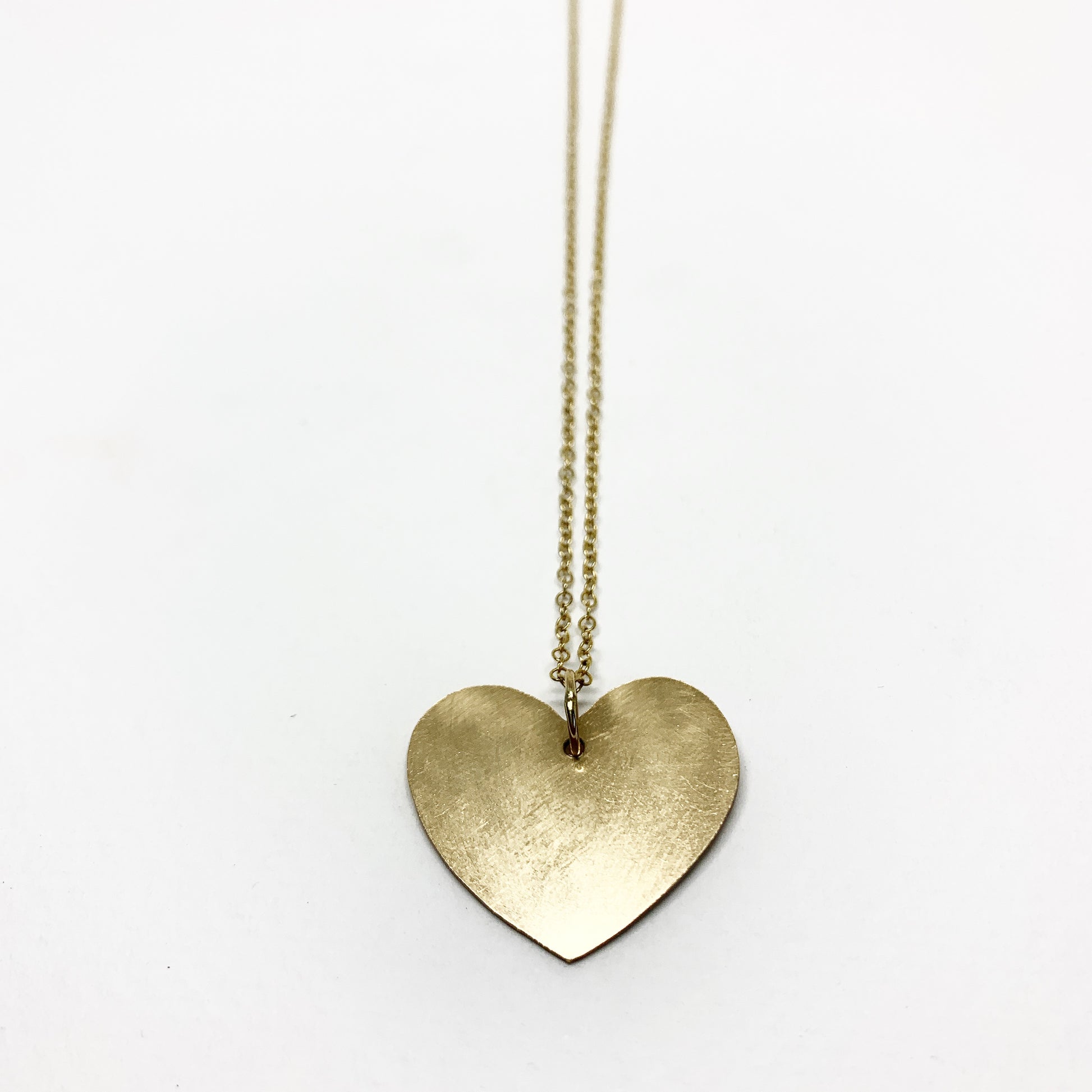 Love is Love - Heart Silhouette Necklace - Jennifer Cervelli Jewelry