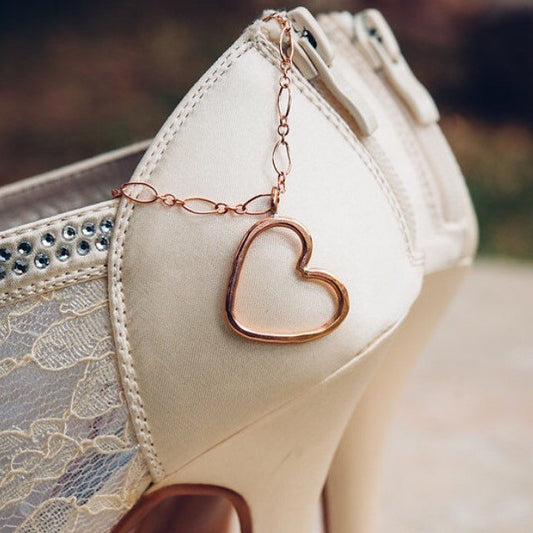 Bridal Heart Pendant Necklace 