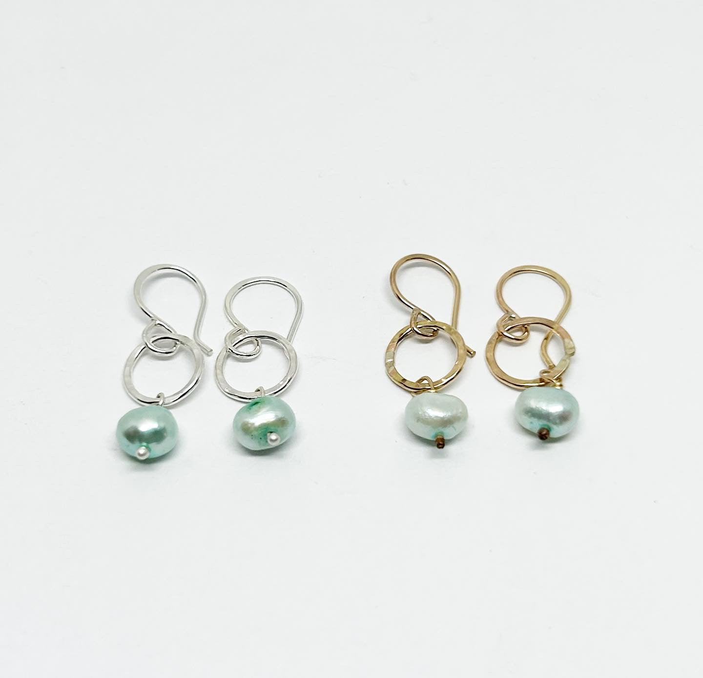 Pearl Drop Earrings - Jennifer Cervelli Jewelry